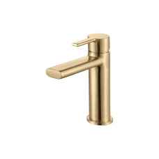 Castle Brushed Brass Basin Mixer